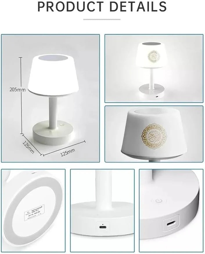 Quran Smart Touch Led Lamp Bluetooth Speaker with Remote