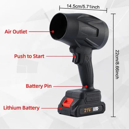 Turbo Jet Blower With Dual Battery Bundle