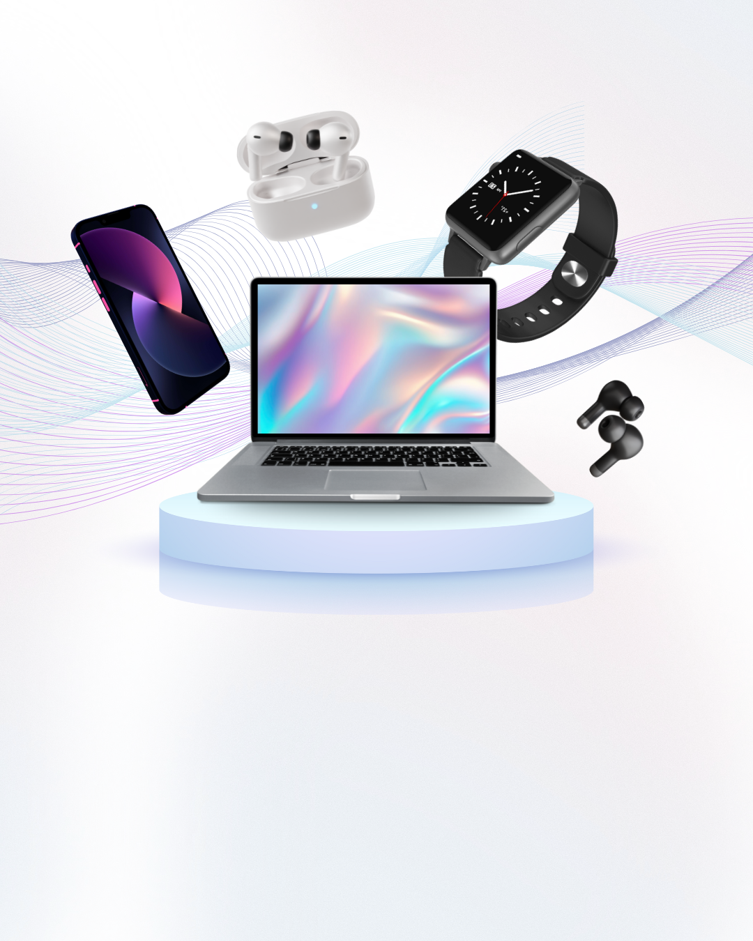 Mobiles, Laptops & Wearables