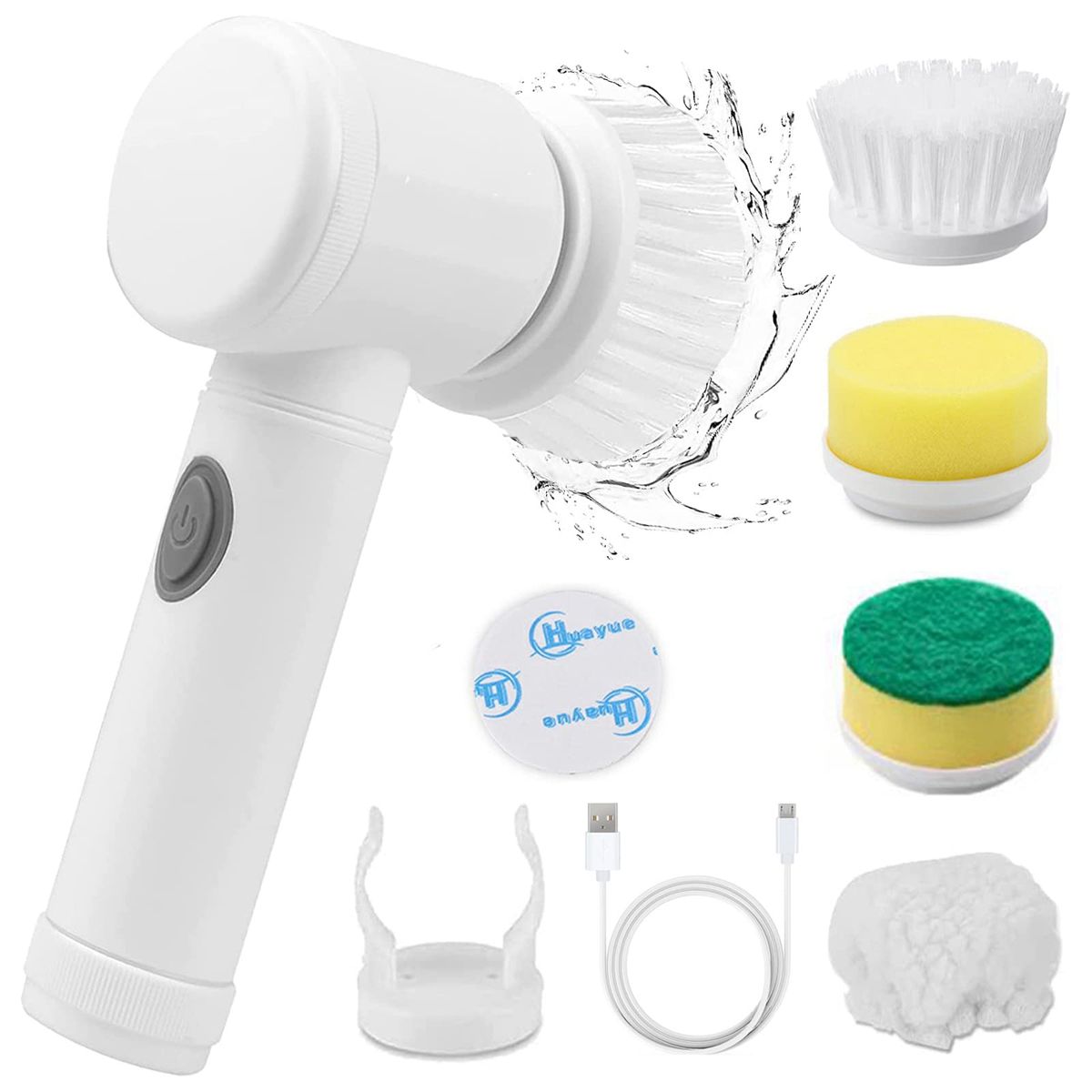 Multipurpose Electric Spin Scrubber for Kitchen Bathroom & Tiles