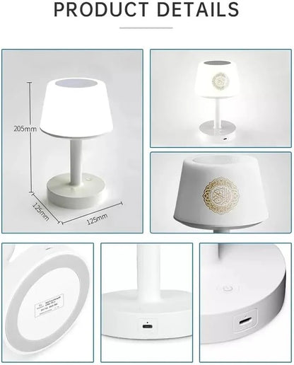 Quran Smart Touch Led Lamp Bluetooth Speaker with Remote