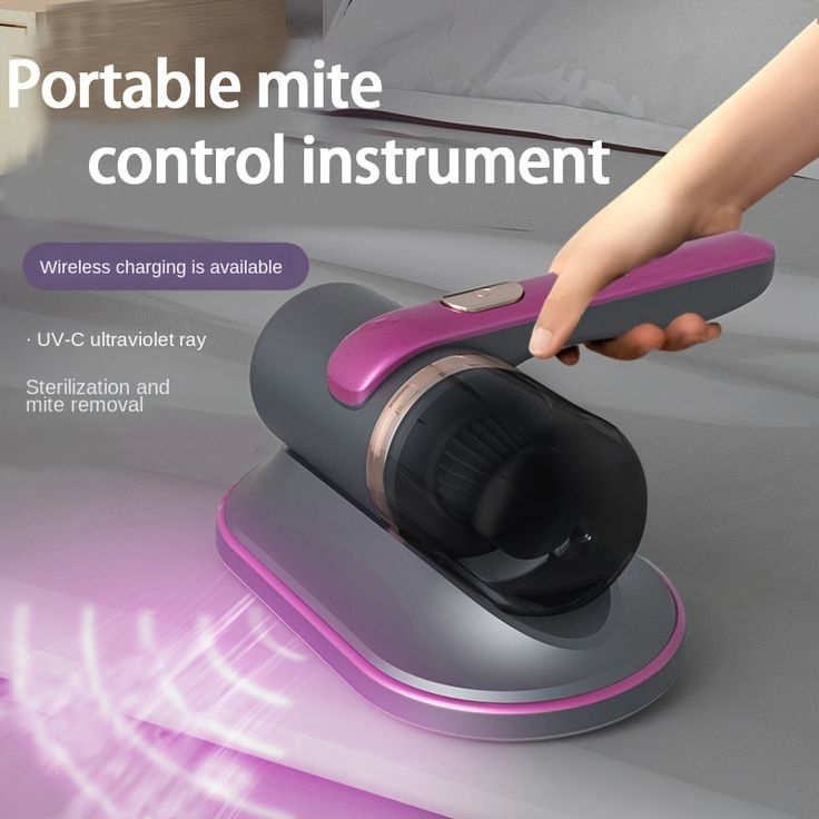 Cordless UV Mite Removal Vacuum Cleaner – Deep Cleaning for Bed & Sofa (Breathe & Sleep Better)