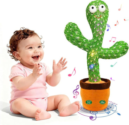 Dancing Cactus Talking & Mimicking Musical Toy