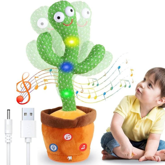 Dancing Cactus Talking & Mimicking Musical Toy