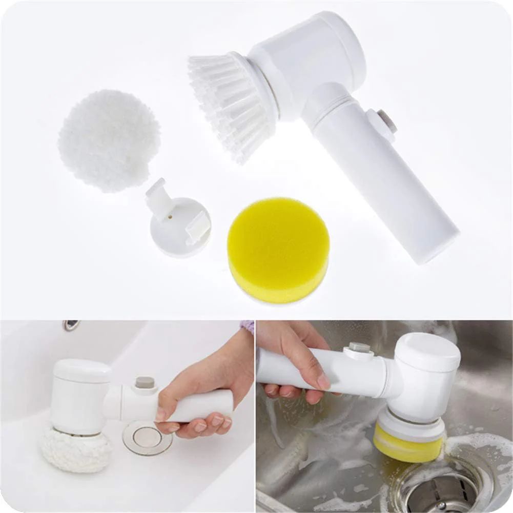 Multipurpose Electric Spin Scrubber for Kitchen Bathroom & Tiles